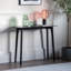 Achouhada 90cm Glass Top Console Table-683651133
