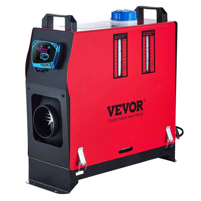 8KW Diesel Air Heater Muffler Diesel Heater 12V 8000W Diesel Parking Heater Remote Control Remote Control With LCD Switch For Car Bus Trucks Motorhome And Boats