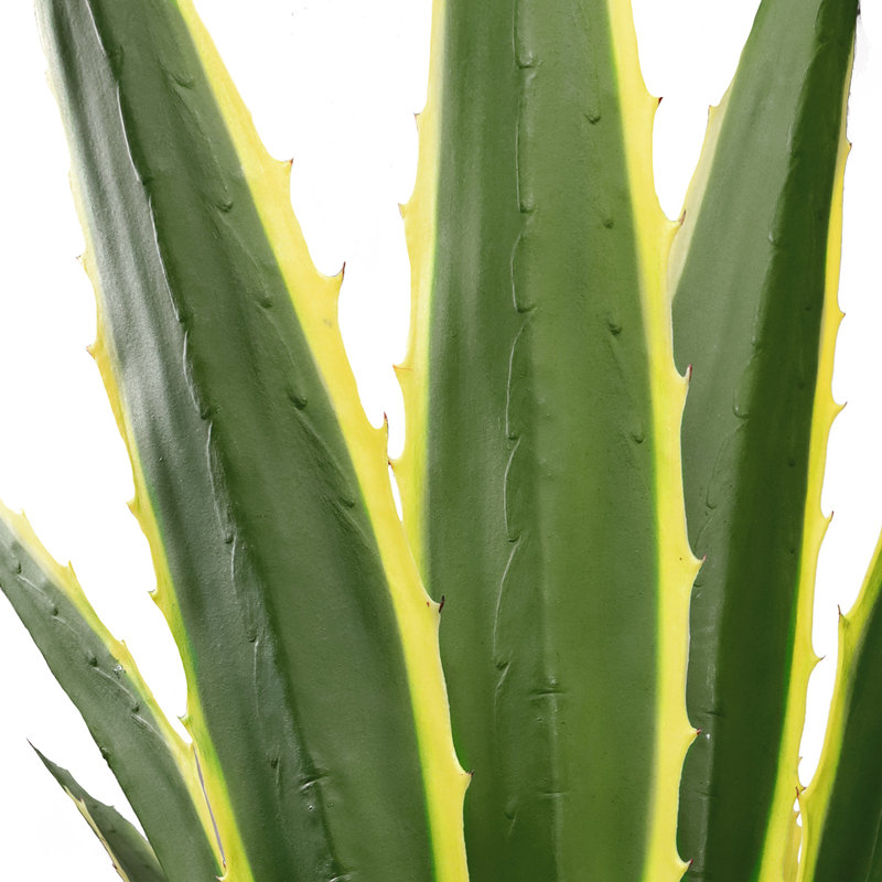 Fausse plante d'agave en pot 38 po Coker