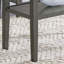 Table rectangulaire en faux marbre 60 po avec tablette de rangement et pieds en bois gris Selena-629743474