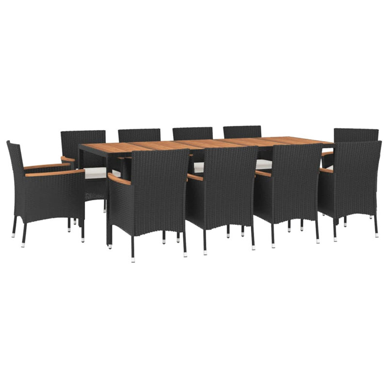 Ensemble de salle à manger rectangulaire pour 10 personnes 98,4 po Solarah