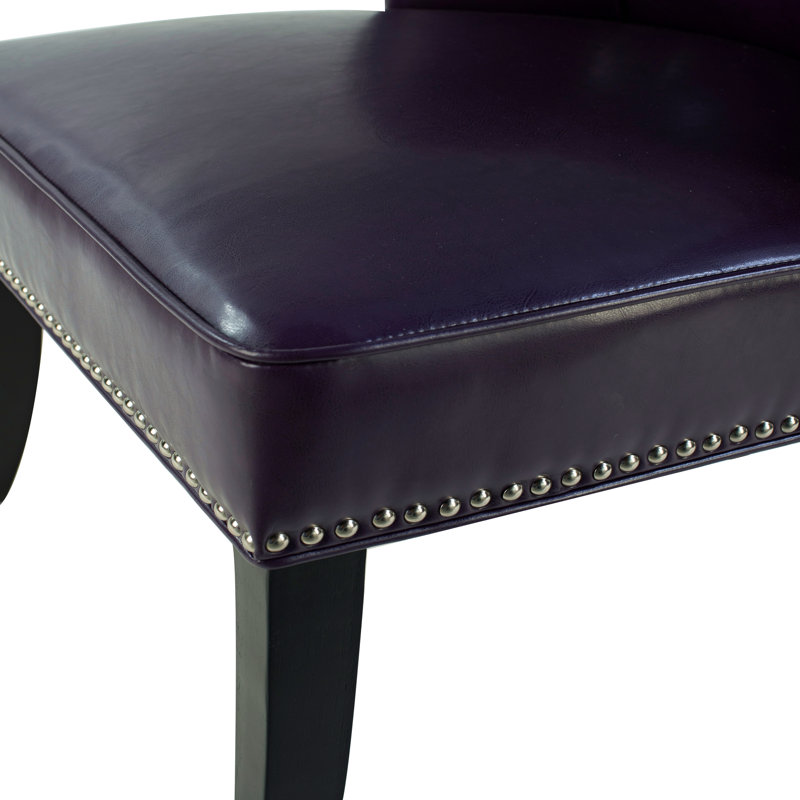 Fauteuil d'appoint 25,6 po x 27,2 po x 32,8 po en cuir PU