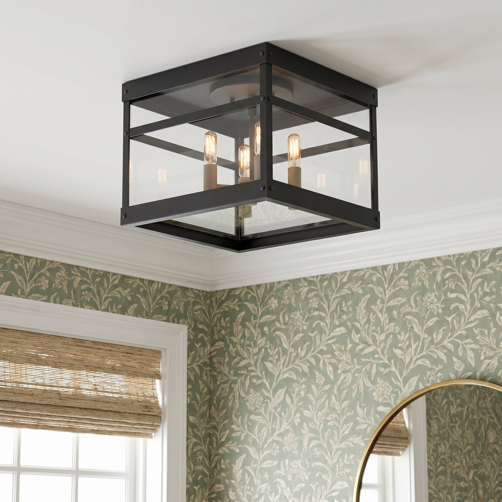 Alcy 4-Light Flush Mount