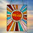 14.5"H Sunburst Colorful Stained Glass Window Panel