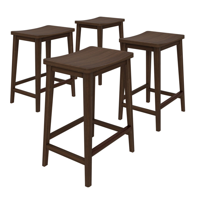 Tabouret de comptoir Smythe, Brun