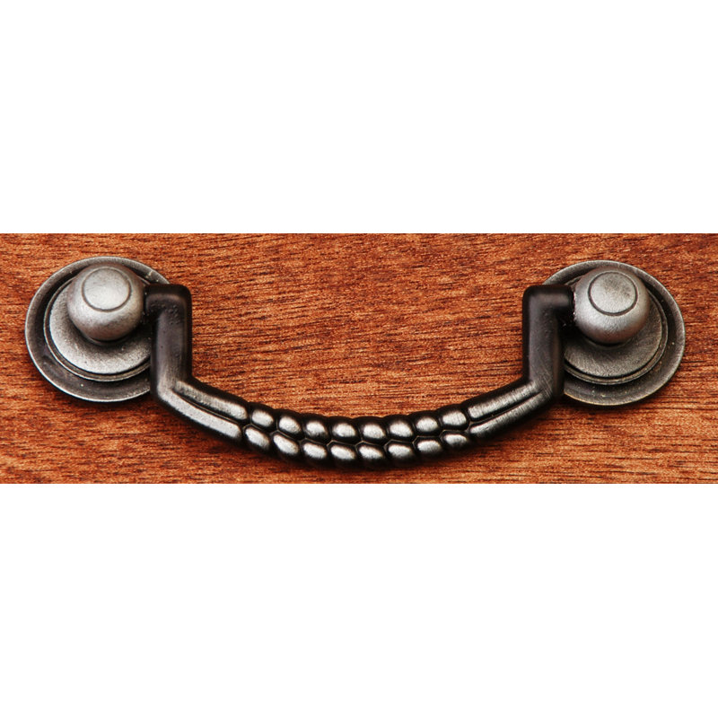 CP Series 3" Center to Center Drop Handle, Distressed Nickel