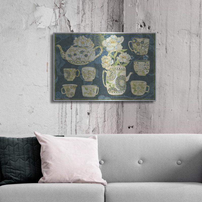 «Oolong Collection A» par Chariklia Zarris, art mural en métal, H 24 po x l 36 po