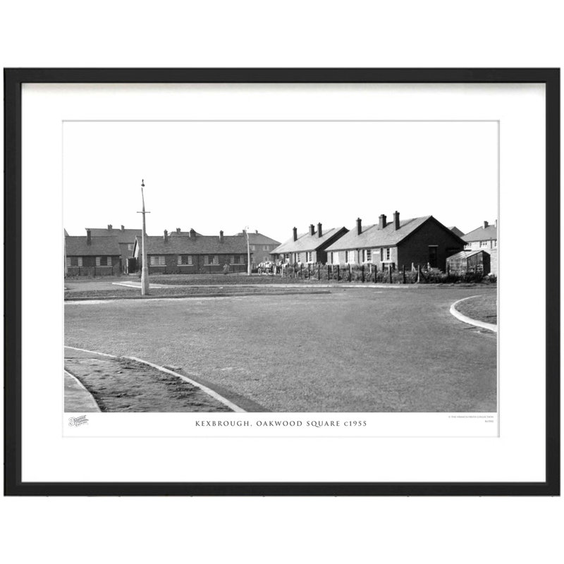 Kexbrough, Oakwood Square C1955 - Single Picture Frame Print, 45cm H x 60cm W x 2.3cm D