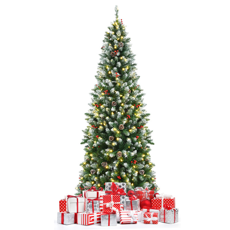 Arbre de Noël vert, H 7 pi