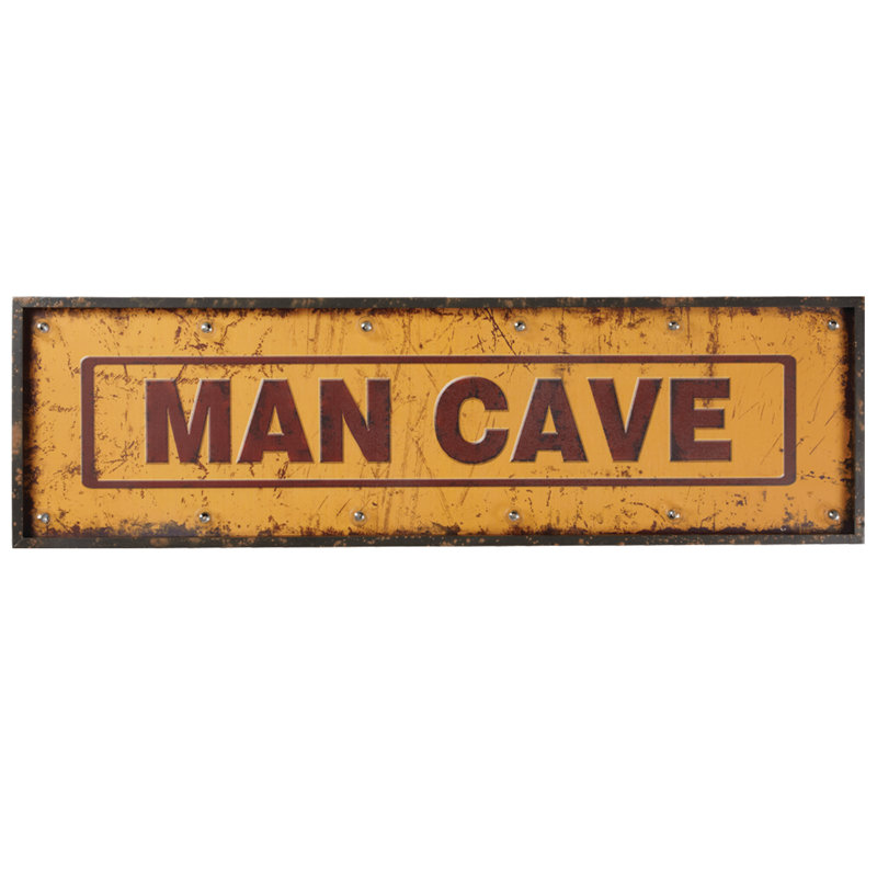 "Man Cave" Pub Sign with Lights By RAM Game Room