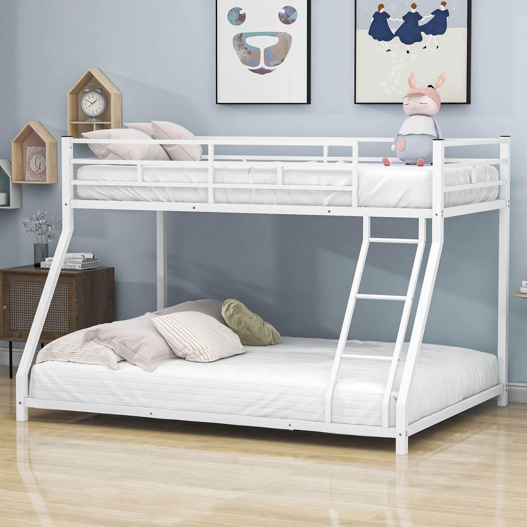Isabelle & Max™ Twin Over Full Metal Bunk Bed & Reviews - Wayfair Canada