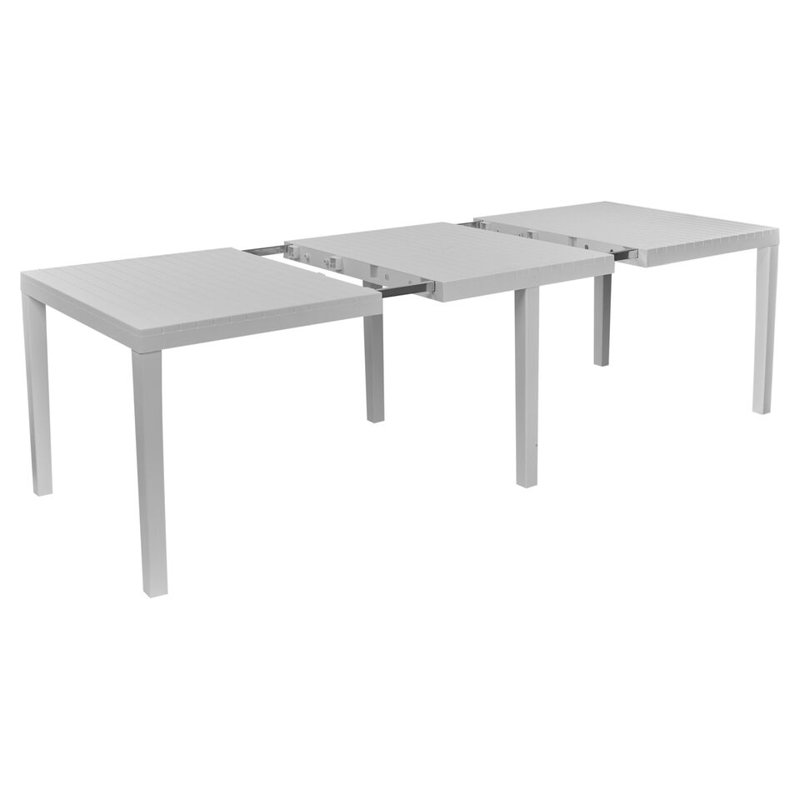 Extendable Dining Table, White