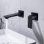 Modern Wall-Mounted Single-Handle Bathroom Faucet – Solid Brass, CUPC Certified, Water-Saving, Contemporary Vanity Sink Faucet