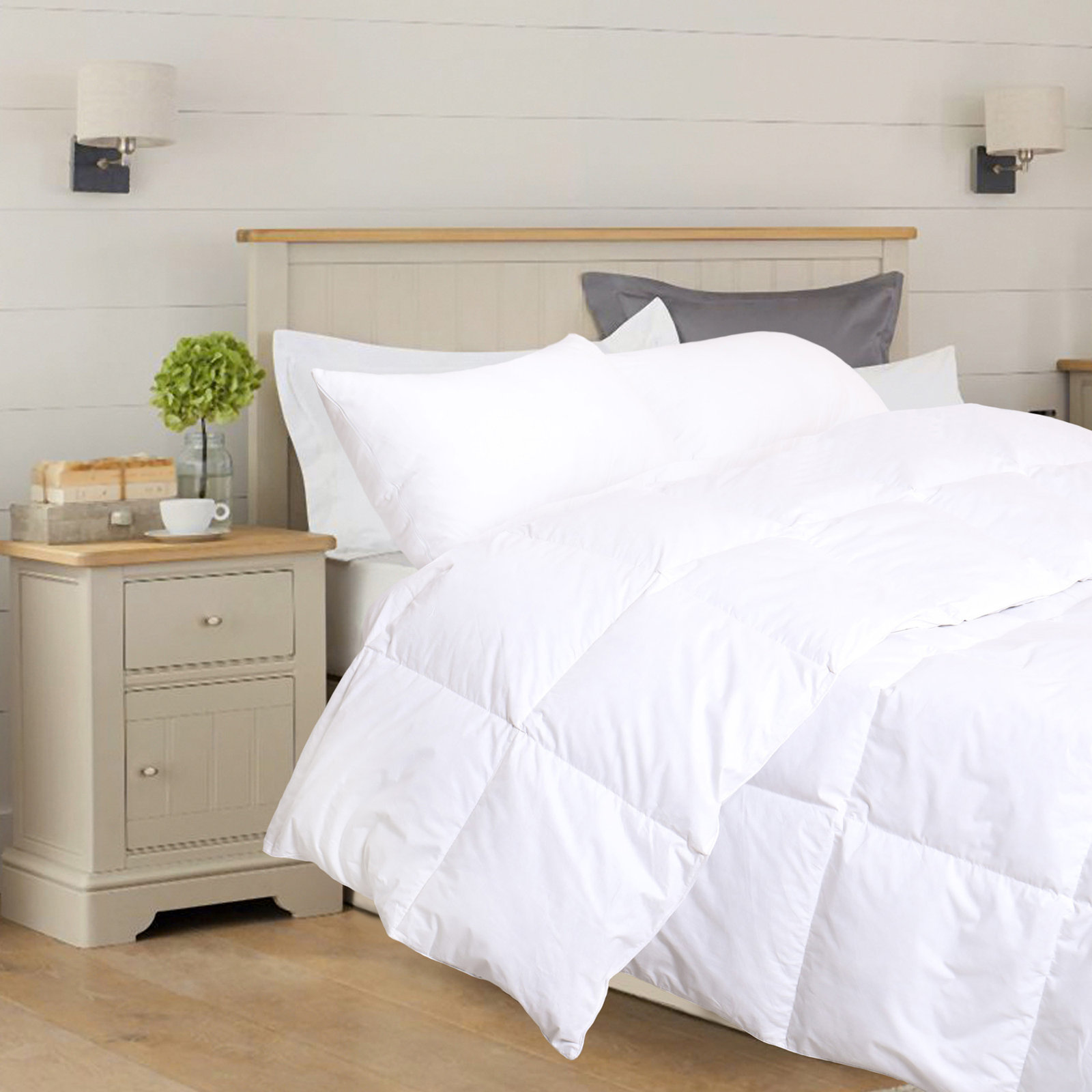 Winter Cotton and Wool Down Comforter, Twin