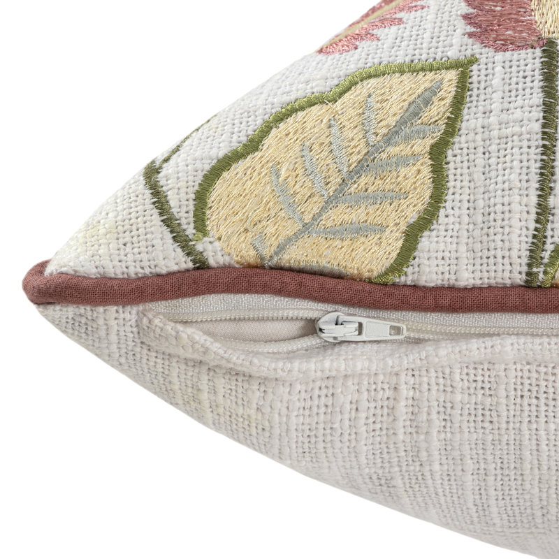 Housse de coussin 100% coton Flint, Pillow Cover Only - No Insert
