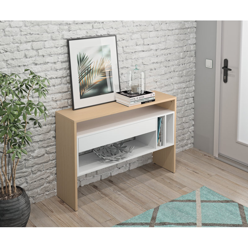 Hazelrig 120cm Console Table, White