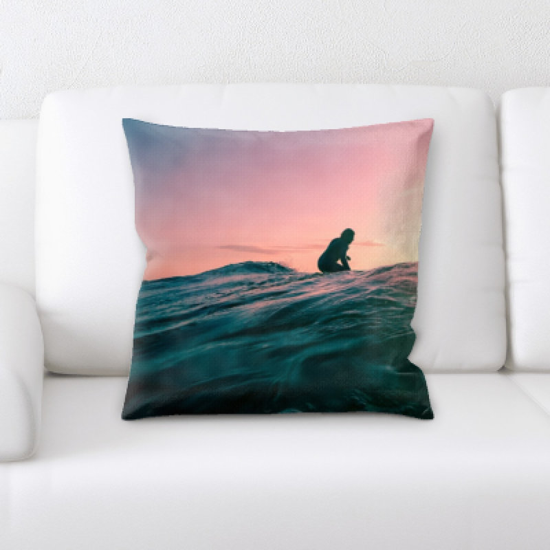 Coussin décoratif "the great sea" Lawler