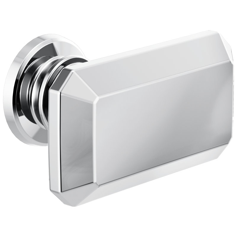 Invari® Rectangle Knob, Polished Chrome