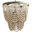 Lustre perlé en bois à 2 niveaux-372547385