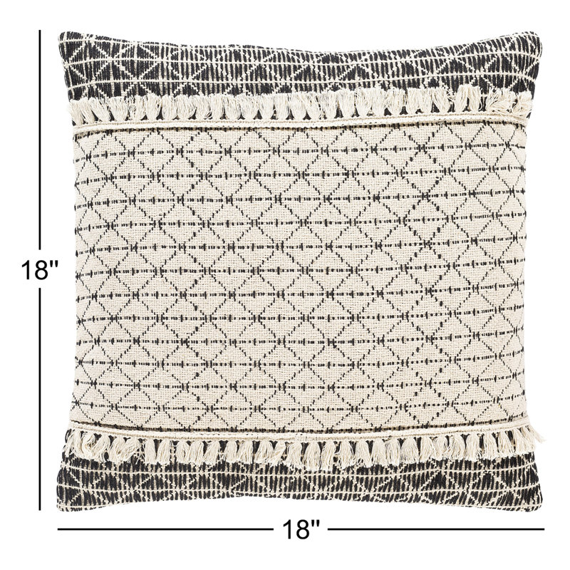 Housse de coussin Santina, 18 po x 18 po, Duvet