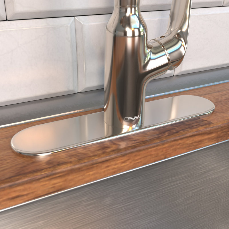 10.5" Escutcheon/Deck Plate, Polished Nickel