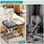 Porte-bagages pliable en bois avec tablette-111608821-110396353
