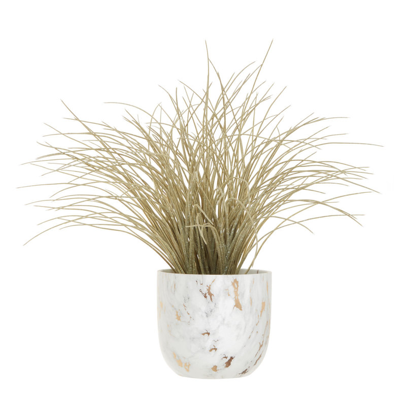 57cm Faux Reed Grass in Ceramic Pot