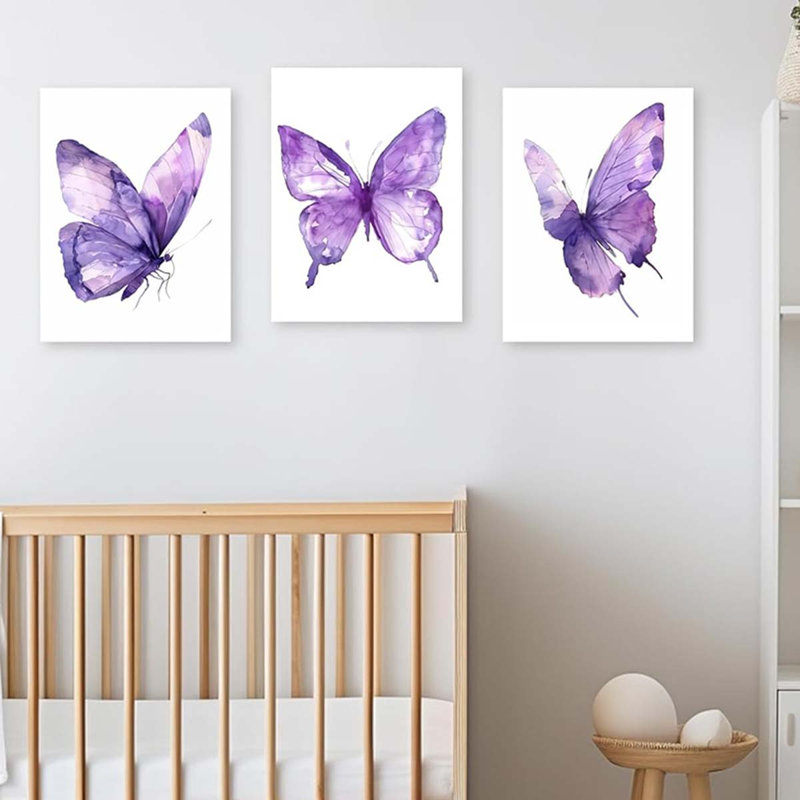 3 Piece Wrapped Canvas Print, 60 cm H x 40 cm W