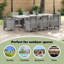 Metal Base Dining Table