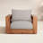 Tulum Teak Patio Chair with Cushions-86506439