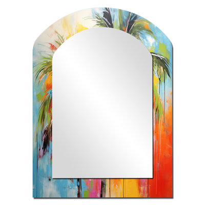 Popart Palm Trees I - miroir asymétrique Palm Trees