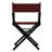 18" Folding Director Chair-19623333-19623337