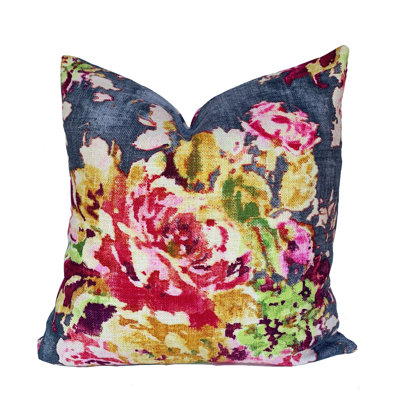 Venus Cindersmoke Cotton Blend Throw Square Pillow Cover