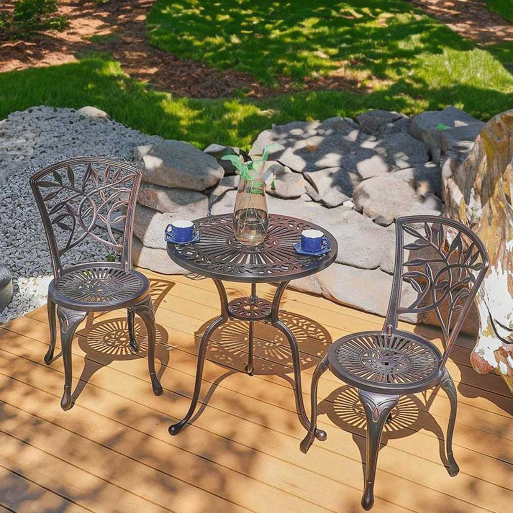 2 - Person Round Outdoor Dining Set