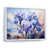 White Floater Framed