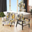 Chaise avec accoudoirs contemporaine jaune et gris Beyond The Canvas I