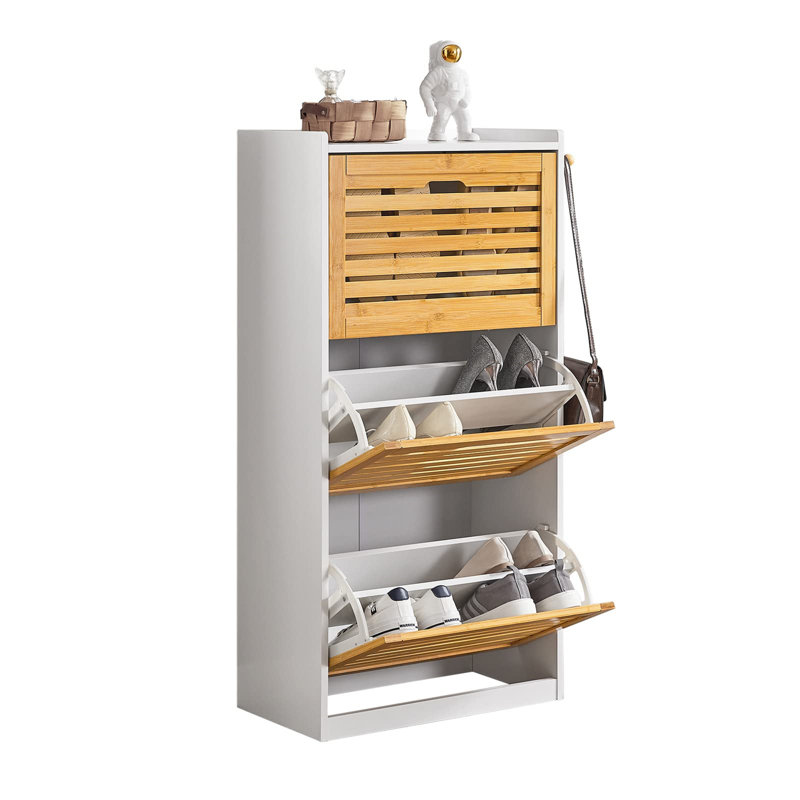 Jazmyne 10 Pair Shoe Storage Cabinet