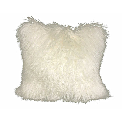 Faux Fur Throw Pillow