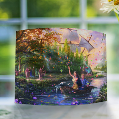 Disney Pocahontas Thomas Kinkade Curved Acrylic Print