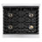 ZLINE Autograph Edition 30 in. 4.2 cu. ft. Paramount Dual Fuel Range W/ 4 Burner DuoPro Cooktop and Electric Convection Oven in Stainless Steel W/ White Matte Door and Polished Gold Accents-116437728