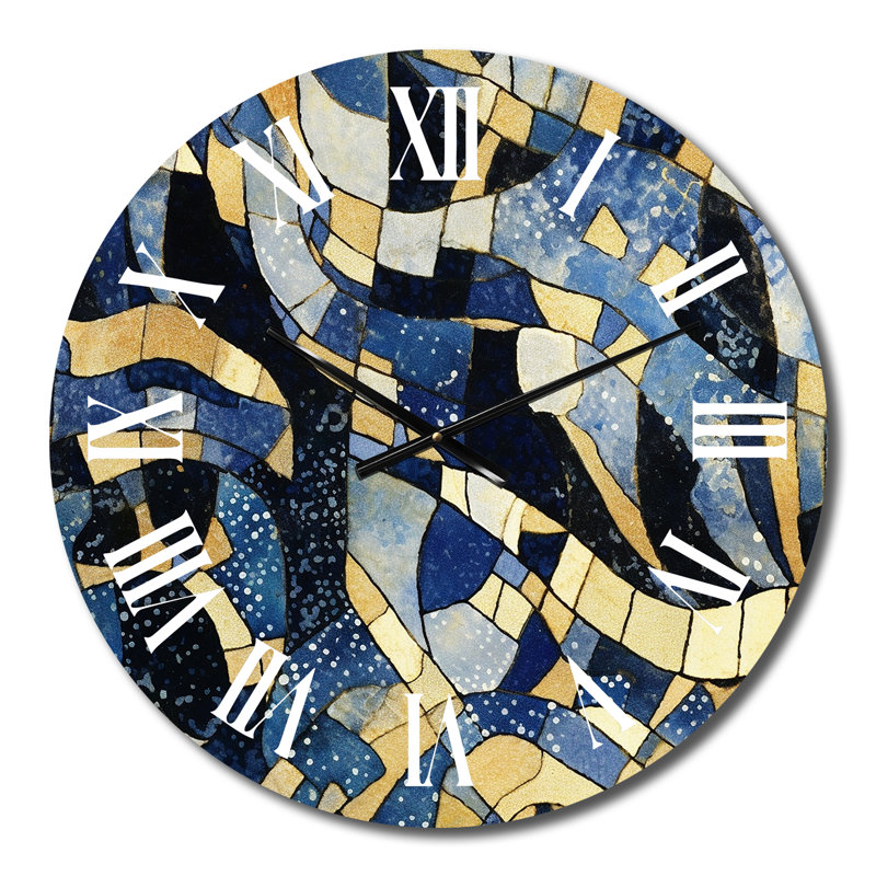 Horloge murale en métal, Petit