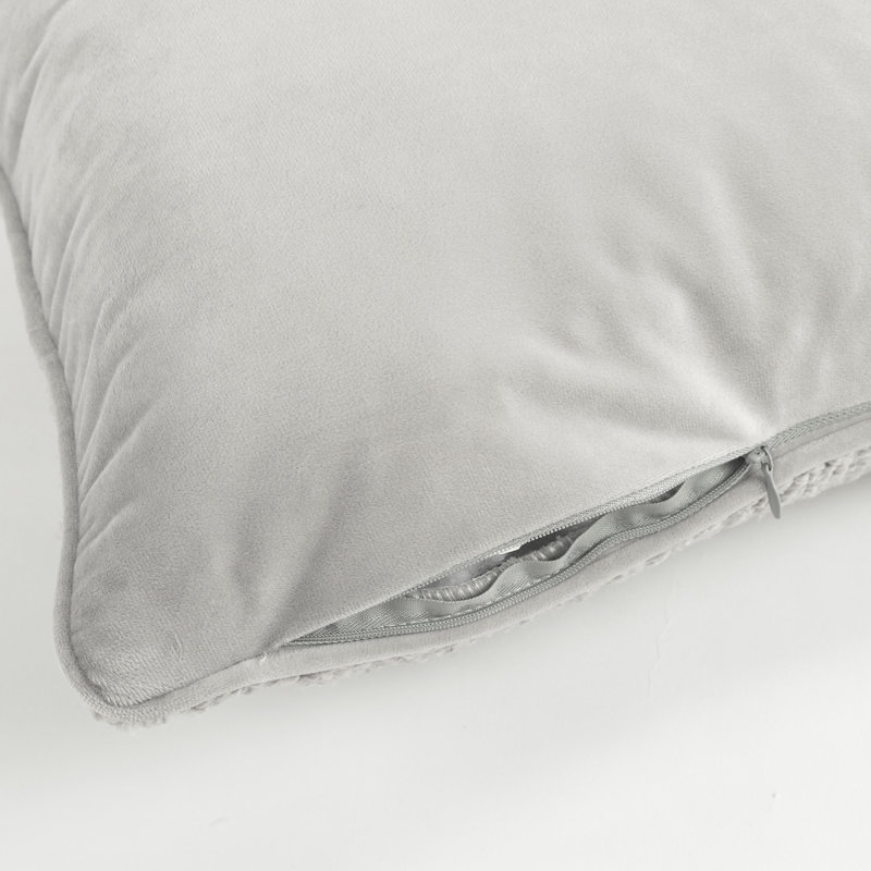 Ensemble de housse de coussin 2 pièces Neo Boucle, Gris