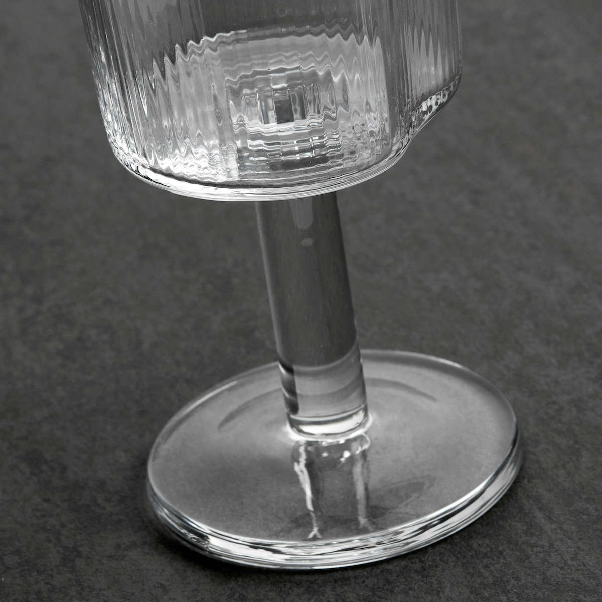 Blakely Ribbed White Wine Glass