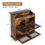 Armoire de rangement 35 po avec 4 portes-1040334556