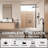Circular Widespread Bathroom Faucet 3 Hole, 2-handle Bathroom Sink Faucet with Drain Assembly-53136768
