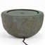 Fontaine à bulles ronde pour l'extérieur à DEL - Gris-196007118-196007112