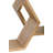 Universal Expert Abacus Hexagon Floating Shelves (3 Pieces), Small, Medium and Large, Oak