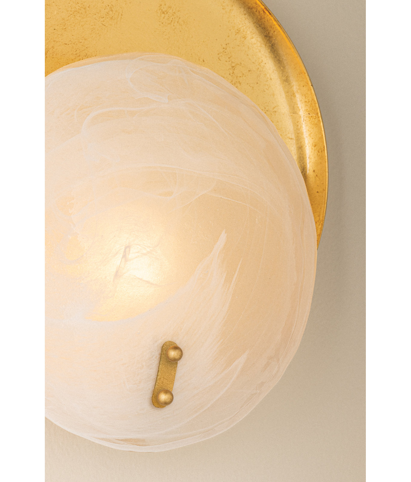 Single Light Flush Mounted Sconce