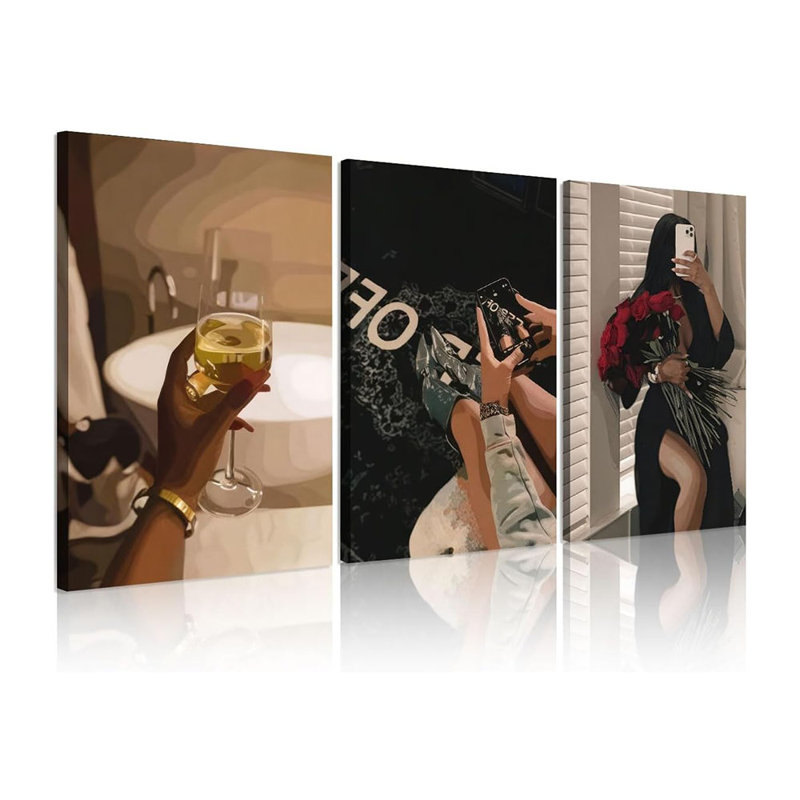 3 Piece Wrapped Canvas Print