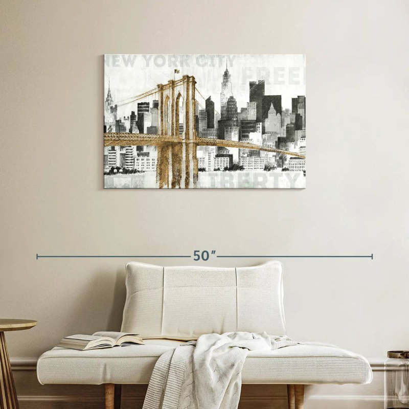 Hannes, New York, horizon I, H 24 po x l 36 po